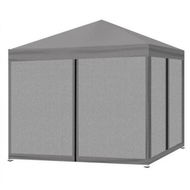 Detailed information about the product Gazebo 3x3m Pop Up Marquee Grey