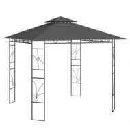 Detailed information about the product Gazebo 3x3x2.7 m Anthracite 160 g/mÂ²