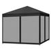 Gazebo Pop Up Marquee Outdoor Black. Available at Crazy Sales for $149.97