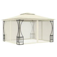 Detailed information about the product Gazebo With Nets 300x300x265 Cm Cream