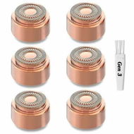 Detailed information about the product Generation 3 Replacement Heads for Finishing Touch Flawless Facial Hair Remover,Double Precision Replacement Blades Heads Compatible with New Flawless Gen 3,6 pack