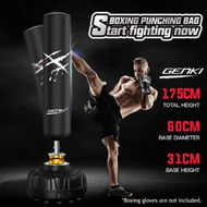 Detailed information about the product Genki 175cm Boxing Punching Bag Stand Free Standing Punchbag Heavy Kicking Sandbag Exercise Home Gym Equipment