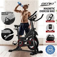 Detailed information about the product Genki Magnetic Exercise Bike Indoor Cycling Stationary Spin Bicycle Home Gym Cardio Training