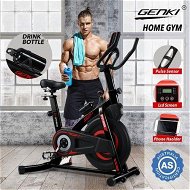 Detailed information about the product Genki Spin Bike Aerobic Training Exercise Bike With Adjustable Resistance