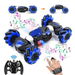 Gesture Sensing Remote Control Car 4WD 2.4GHz Off-Road 360 Degree Double Sided Rotation Stunt Car Birthday Gift Idea for Boys Girls (Blule). Available at Crazy Sales for $39.95