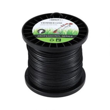 Giantz 100M Whipper Snipper Trimmer Line 2.4mm Star Nylon String Cord Black
