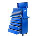 Giantz 15 Drawers Tool Chest Trolley Toolbox 2-in-1 Storage Blue. Available at Crazy Sales for $379.95