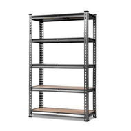 Detailed information about the product Giantz 1.5M Garage Shelving Warehouse Rack Pallet Racking Storage Shelf Charcoal