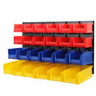 Detailed information about the product Giantz 24 Storage Bin Rack Wall Mounted