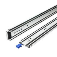 Detailed information about the product Giantz 2x Drawer Slides Full Extension Locking 227kg 1524-3048mm Length