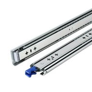 Detailed information about the product Giantz 2x Drawer Slides Heavy Duty Full Extension Locking 1150-2300mm Length