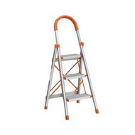 Detailed information about the product Giantz 3 Step Ladder Multi-Purpose Folding Aluminium Light Weight Non Slip Platform