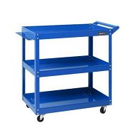 Detailed information about the product Giantz 3-Tier Tool Cart Trolley Workshop Garage Storage Organizer Blue