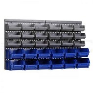 Detailed information about the product Giantz 30 Storage Bin Rack Wall Mounted