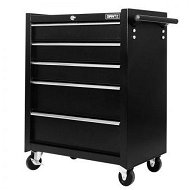 Detailed information about the product Giantz 5 Drawer Tool Box Cabinet Chest Trolley Box Garage Storage Toolbox Black