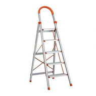 Detailed information about the product Giantz 5 Step Ladder Multi-Purpose Folding Aluminium Light Weight Non Slip Platform