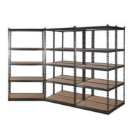 Detailed information about the product Giantz 5x1.8M Garage Shelving Warehouse Rack Pallet Racking Storage Charcoal