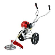 Detailed information about the product Giantz 62cc Petrol Brush Cutter Whipper Saw Trimmer 2 Stroke 3-in-1 Wheel