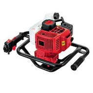 Detailed information about the product Giantz 92CC Post Hole Digger Motor Only Petrol Engine Red