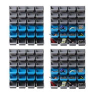 Detailed information about the product Giantz 96 Storage Bin Rack Wall Mounted