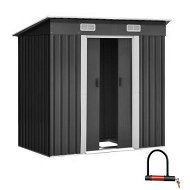 Detailed information about the product Giantz Garden Shed 1.94x1.21M w/Metal Base Sheds Outdoor Storage Tool Steel House Sliding Door
