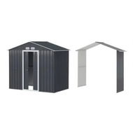 Detailed information about the product Giantz Garden Shed Outdoor Storage 2.15x1.74M Tool Workshop House w/Extension Kit