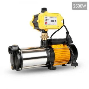 Giantz Garden Water Pump High Pressure 2500W 5-Stage Tank Irrigation Yellow
