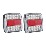 Detailed information about the product Giantz Pair 26 LED Tail Lights Stop Reverse Indicator 12V Ute Trailer Truck