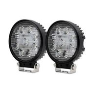 Detailed information about the product Giantz Pair LED Driving Lights 4.5 Inch Flood Spot Lights Car Truck SUV 12V 24V