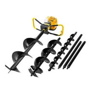 Detailed information about the product Giantz Post Hole Digger 74CC Petrol Motor Drill Borer Fence Extension Auger Bits