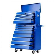 Detailed information about the product Giantz Tool Chest and Trolley Box Cabinet 16 Drawers Cart Garage Storage Blue