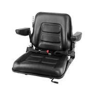 Detailed information about the product Giantz Tractor Seat Forklift Excavator Universal Suspension Armrest Truck Chair