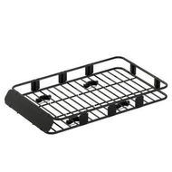 Detailed information about the product Giantz Universal Car Roof Rack Basket Luggage Vehicle Cargo Carrier 160cm Black