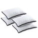 Giselle 4pcs Pillows Microfibre. Available at Crazy Sales for $99.95