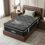 Detailed information about the product Giselle Bedding 35cm Mattress Graphene Memory Foam Medium Firm Euro Top Mattresses Single