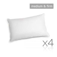 Detailed information about the product Giselle Bedding 4 Pack Bed Pillow Family Hotel 48X73CM