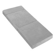 Detailed information about the product Giselle Bedding Foldable Mattress Folding Foam Bed Mat Light Grey