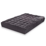 Detailed information about the product Giselle Bedding Mattress Topper Pillowtop Bamboo Charcoal King Single