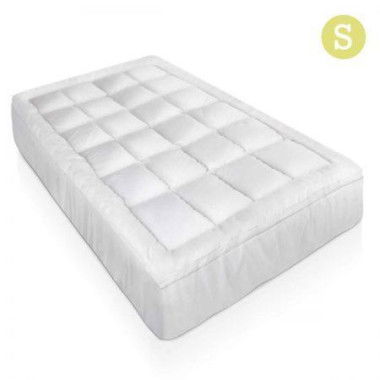 Giselle Bedding Mattress Topper Pillowtop Bamboo Single