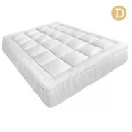 Detailed information about the product Giselle Bedding Mattress Topper Pillowtop Protector Pad Double