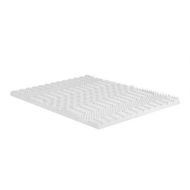 Detailed information about the product Giselle Bedding Memory Foam Mattress Topper 7-Zone Airflow Pad 8cm Double White