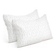 Detailed information about the product Giselle Bedding Memory Foam Pillow Single Size Twin Pack