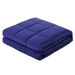Giselle Bedding Weighted Blanket 11KG Kids Adults Heavy Gravity Relax Calm Blue. Available at Crazy Sales for $84.95