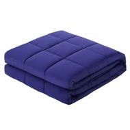 Detailed information about the product Giselle Bedding Weighted Blanket 9KG Kids Adults Heavy Gravity Relax Calm Blue
