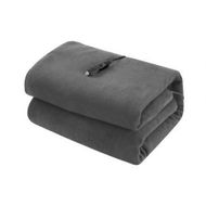 Detailed information about the product Giselle Electric Heated Blanket Car Throw Rug Grey