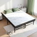 Giselle Folding Bed with Mattress Double Portable Foldable Guest Bed Bamboo Cover. Available at Crazy Sales for $279.95