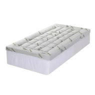 Detailed information about the product Giselle Mattress Topper 11cm Pillowtop toppers Bamboo King Single