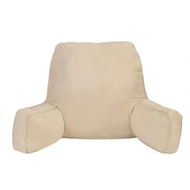 Detailed information about the product Giselle Reading Pillow Back Rest Lumbar Support Cushion Oatmeal