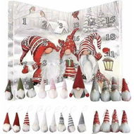 Detailed information about the product Gnome Advent Calendar 2025 24Pcs Collectible Figures Advent Calendar Plush Gnome Decorations for Holiday Girls and Boys
