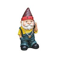 Detailed information about the product Gnome Ornament Garden Art White Beard Old Man Dwarf Statue